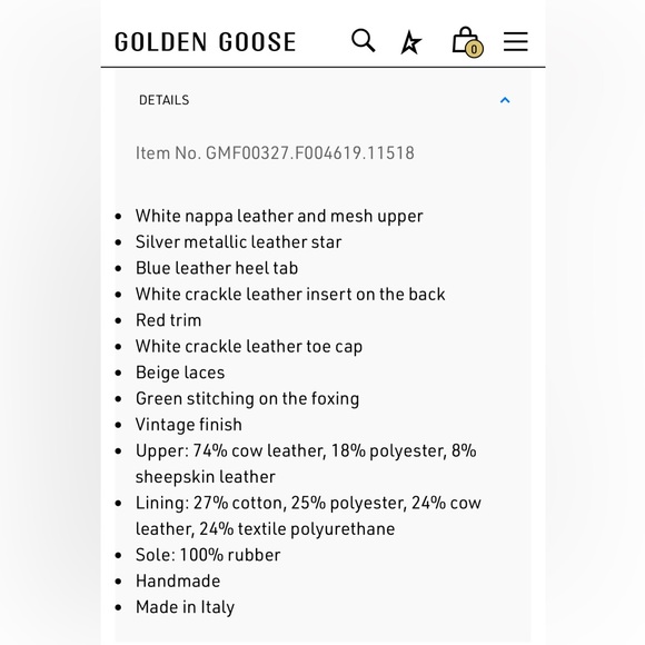 Golden Goose Ball Star Sneakers - Picture 11 of 11